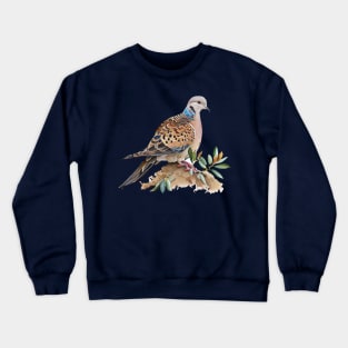 Turtle Doves Watercolor 3.0 Crewneck Sweatshirt